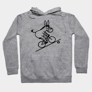 Biking Donkey Hoodie